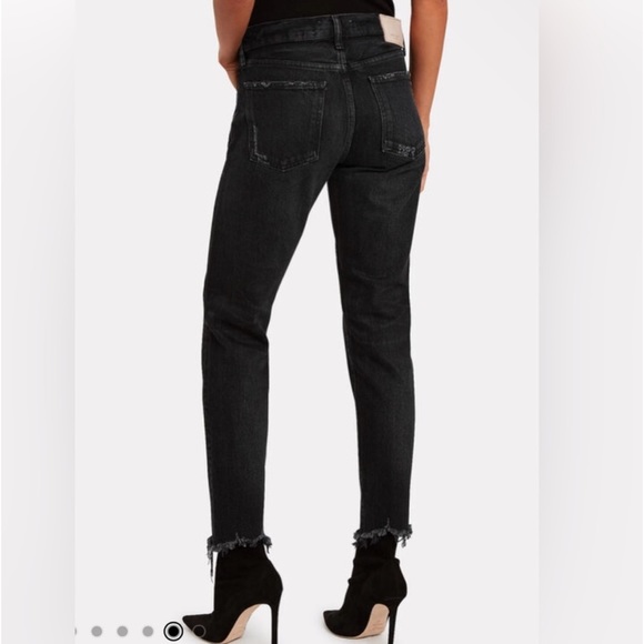 Moussy Vintage Jeans Distressed Black Wash - Picture 3 of 14
